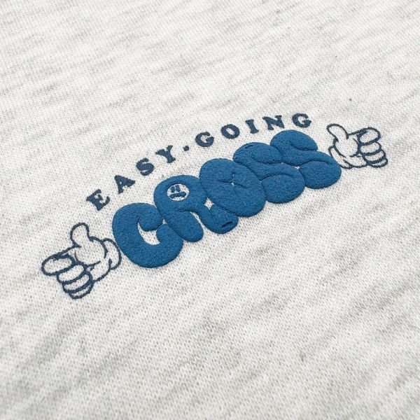 Nice CROSS發泡手勢刷毛帽Tee 