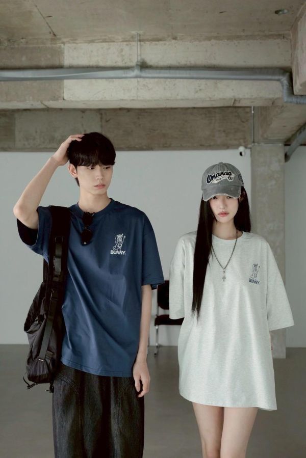 【SORONA®】愛心BUNNY兔涼感短Tee 