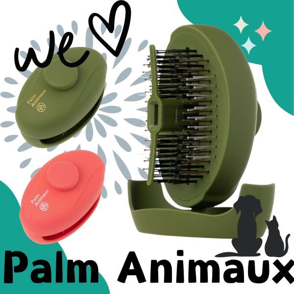 Palm Animaux-貓貓狗狗毛髮按摩梳 