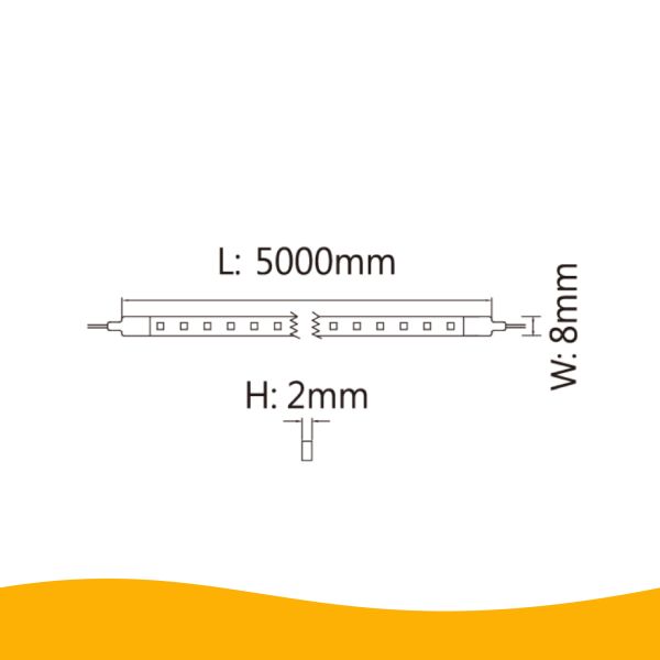 【舞光】2835低壓室內 LED 軟條燈60P-12V 
