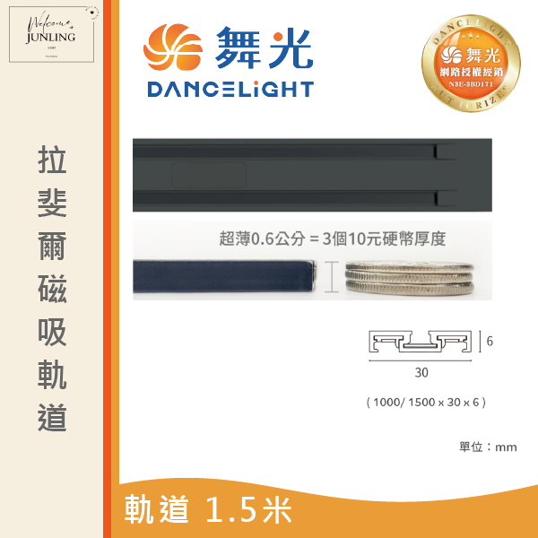 【舞光】拉斐爾超薄磁吸軌道 