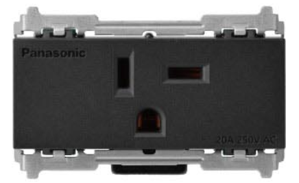 【國際】埋入式T型插座-霧色 