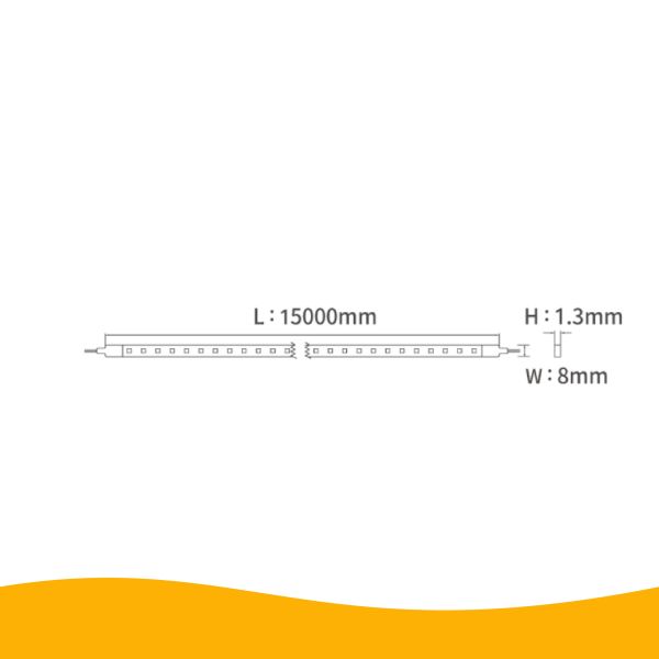 【舞光】2835 15米穩壓軟條燈-24V 