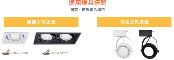 【舞光】AR111 廣角基礎光源模組-貴族黑 