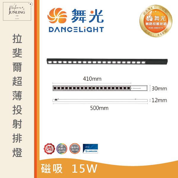 【舞光】拉斐爾超薄磁吸投射排燈 