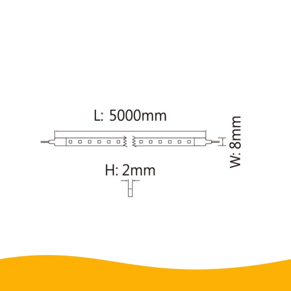 【舞光】2835低壓室內 LED 軟條燈120P-12V 