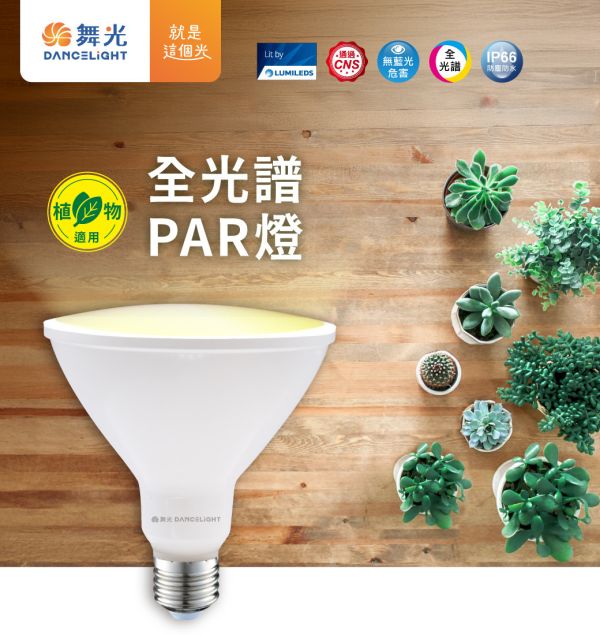 【舞光】E27全光譜PAR燈 24W黃 