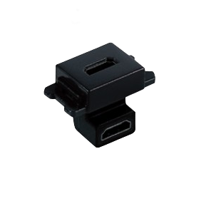 【國際】埋入式AV插座HDMI連接用-L型 