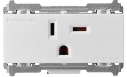 【國際】埋入式T型插座-霧色 