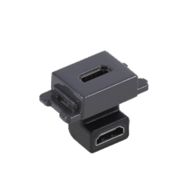 【國際】埋入式AV插座HDMI連接用-L型 