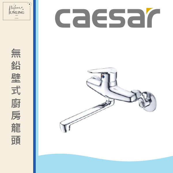 【凱撒】無鉛壁式廚房龍頭 