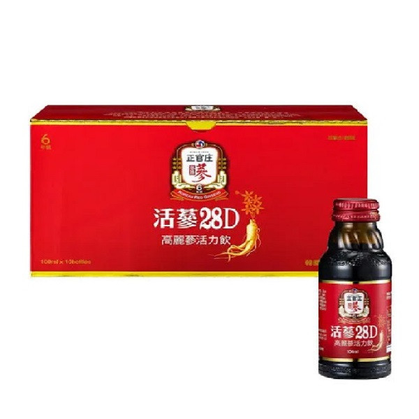 正官庄 活蔘28D高麗參活力飲(8入) 