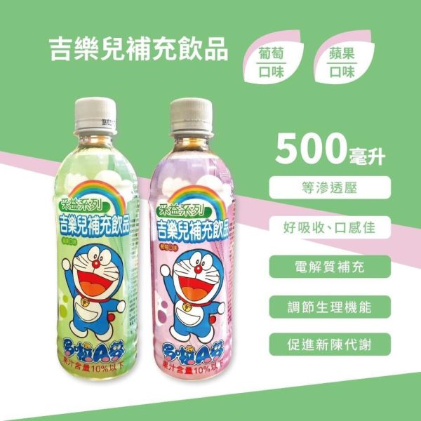 吉樂兒補充飲品(葡萄/蘋果) 