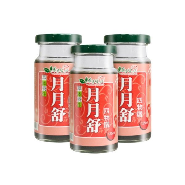 華昌 月月舒四物鐵飲(10入;125ml) 