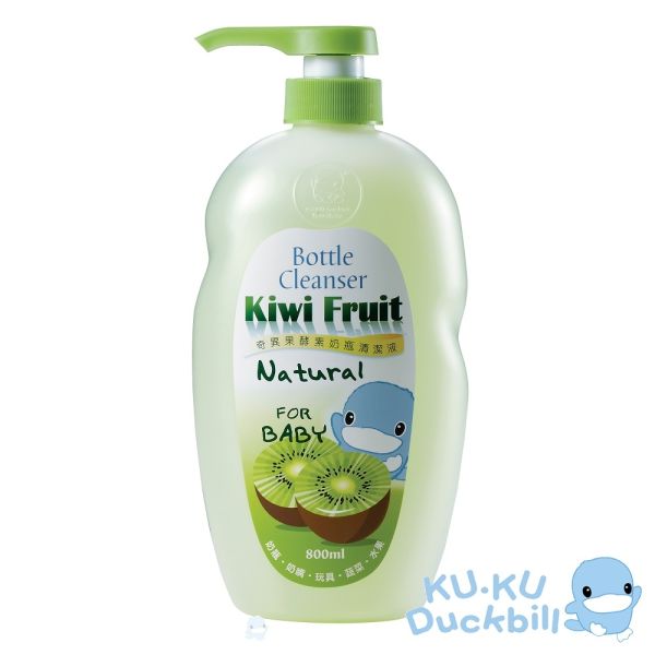 酷咕鴨 奇異果酵素奶瓶清潔液800ml 
