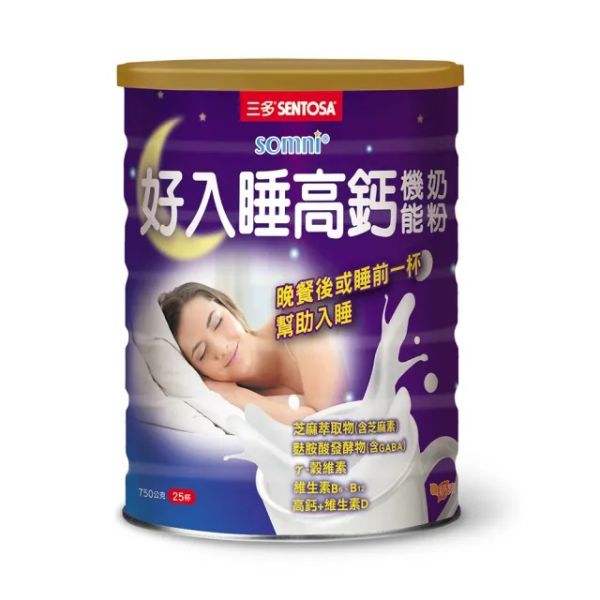 三多好入睡高鈣機能奶粉750克 