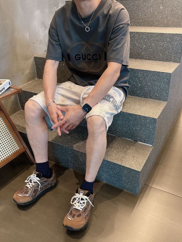 迪奧   2025夏季新款男士休閒短褲 