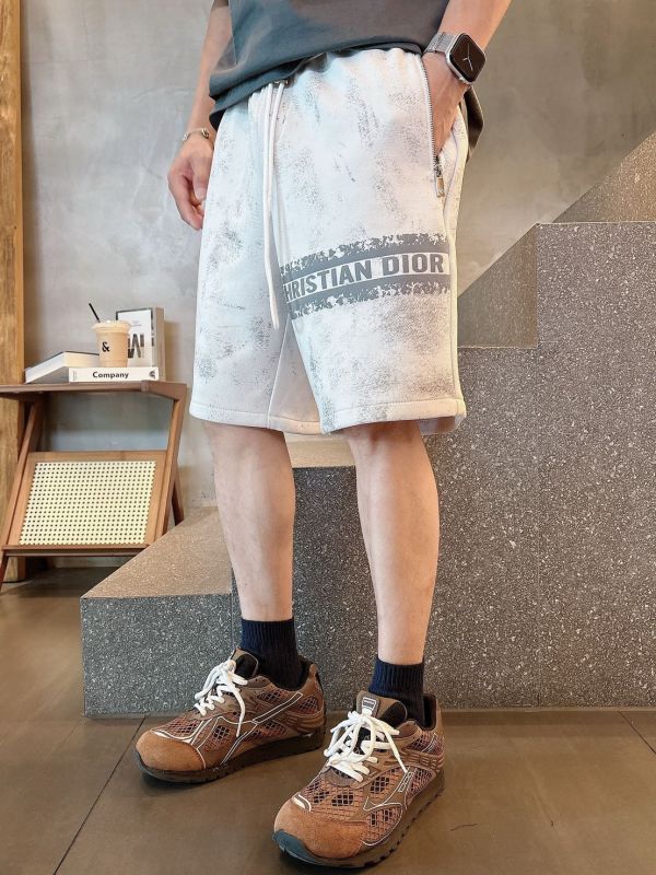 迪奧   2025夏季新款男士休閒短褲 