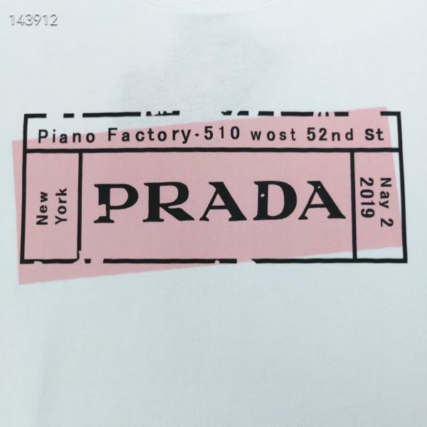 PRADA普拉達票據圖案logo字母 