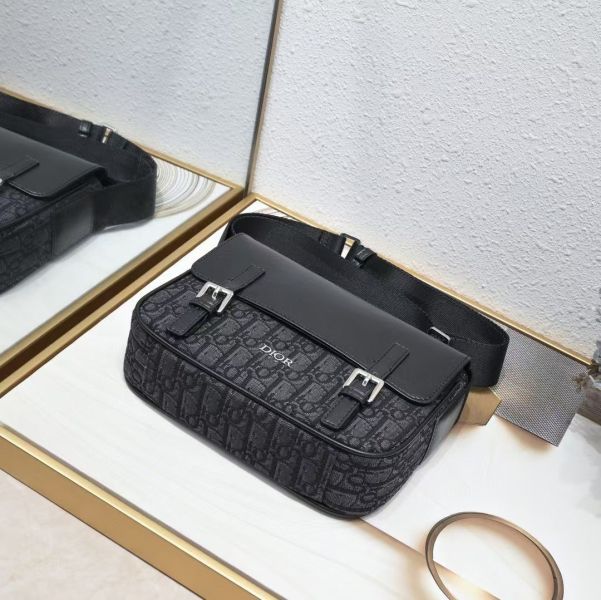 Dior Oblique 印花 迪奧男士信使包 