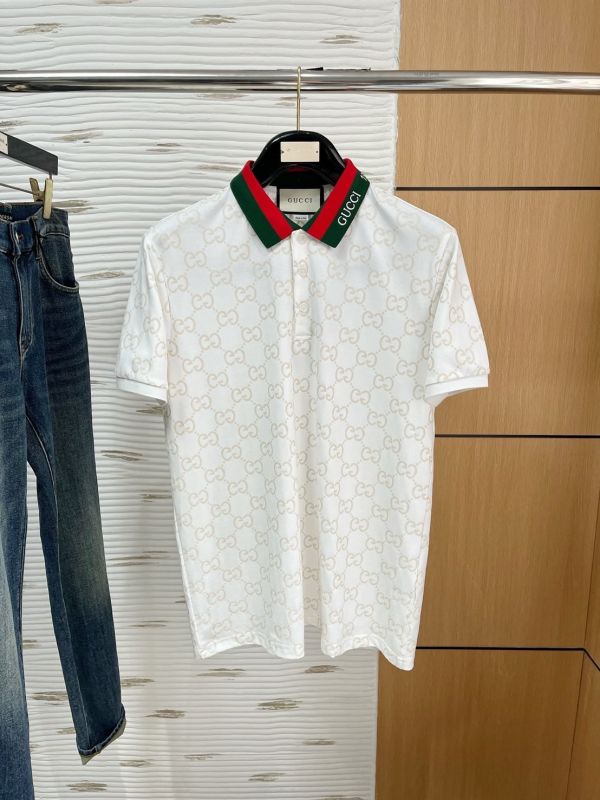 新款春夏短袖翻領T恤 