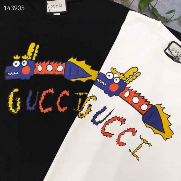 Gucci古馳龍年限定卡通圖案 