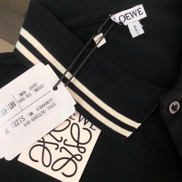 LOEWE羅意威2025春夏最新款polo衫 