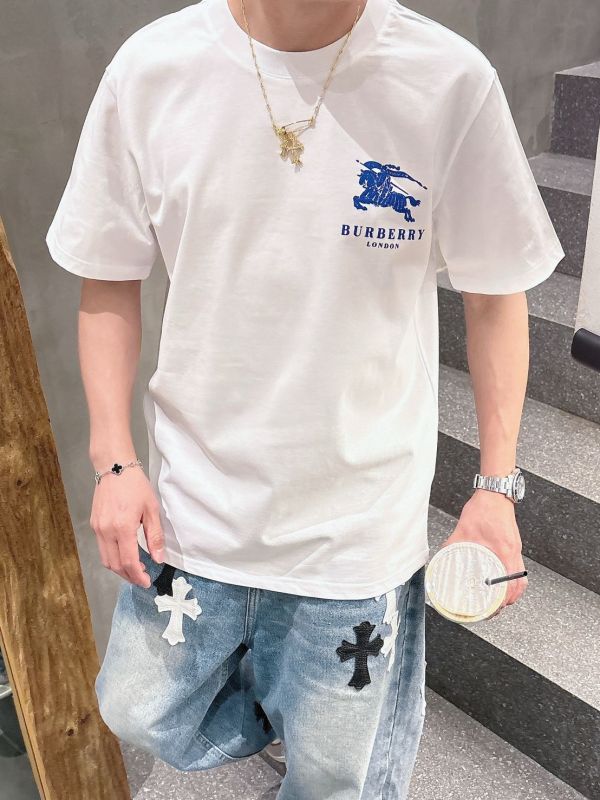 2025ssBur微標戰馬短袖T恤 