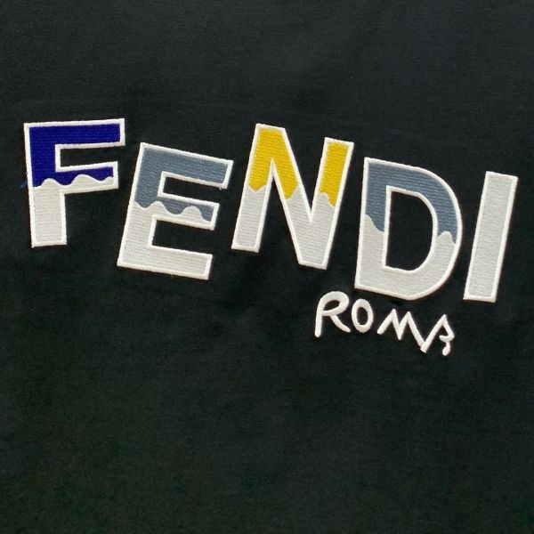 FEND重工刺繡專櫃原單短袖 