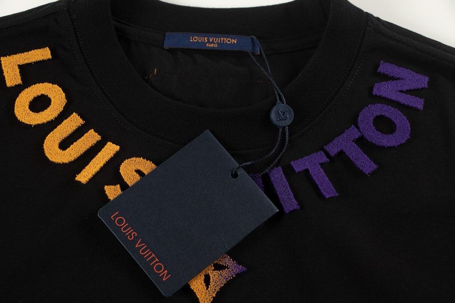 LV路易彩色牙刷毛巾繡工藝情侶款 