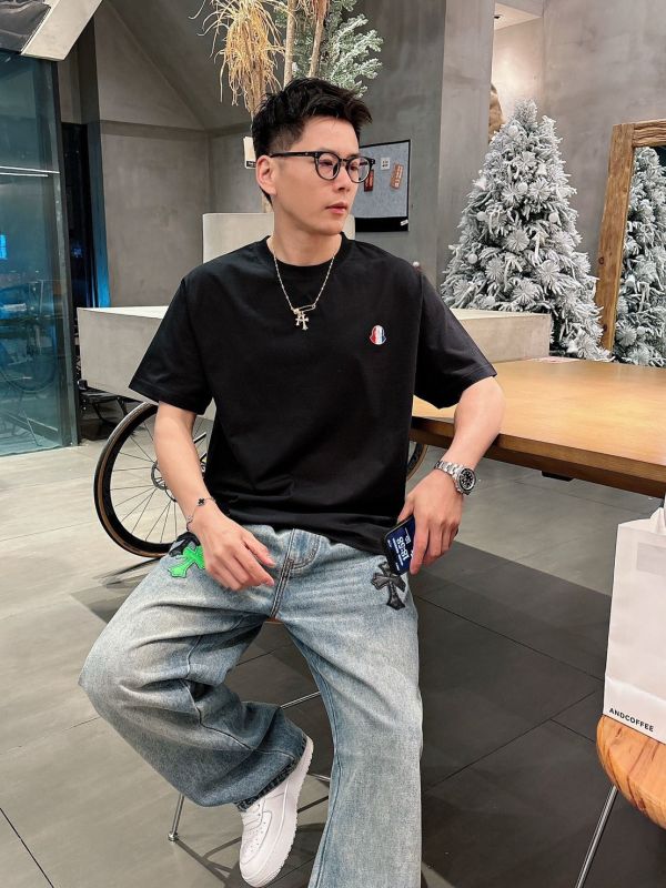 蒙口2025新款男女同款短袖T恤 