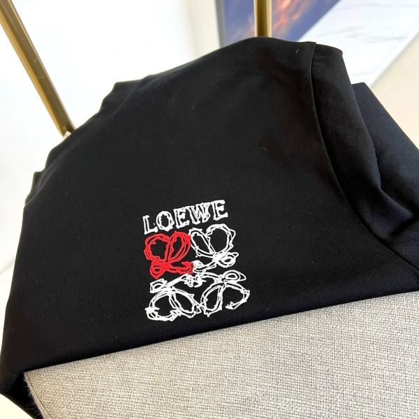 Lowe羅意威春夏新品微廓圓領T恤衫 