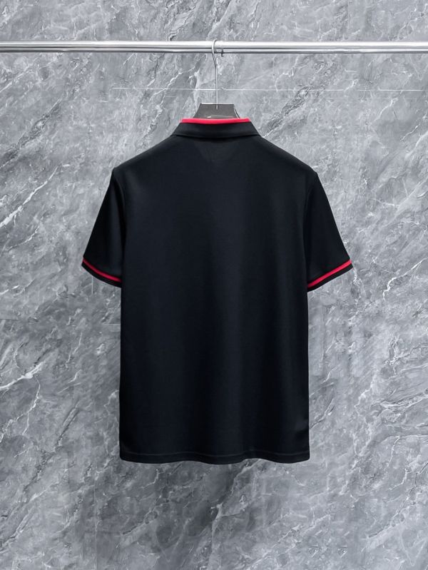 古馳夏季新款字母logo男士翻領Polo衫 