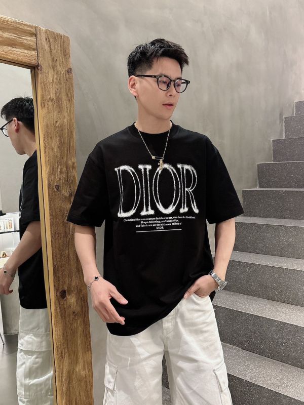 DIOR最新款短袖圓領T恤 