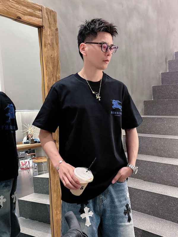 2025ssBur微標戰馬短袖T恤 