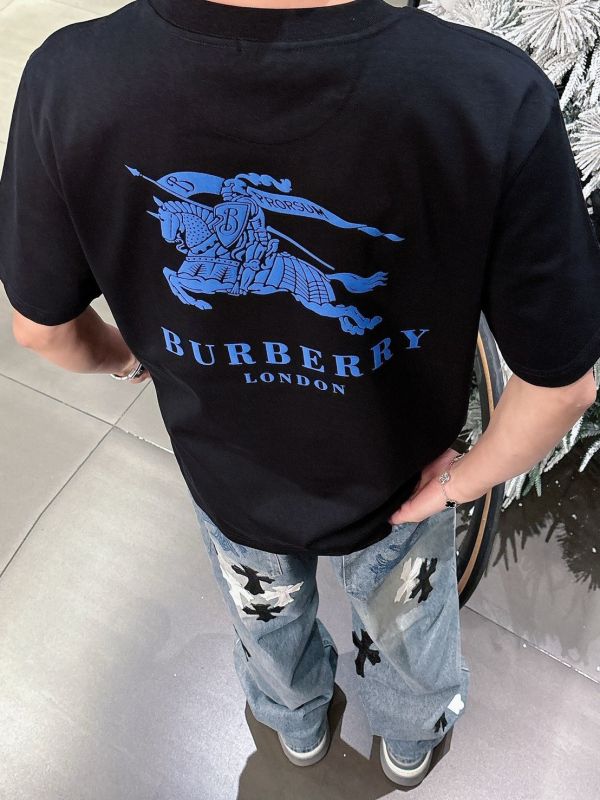 2025ssBur微標戰馬短袖T恤 