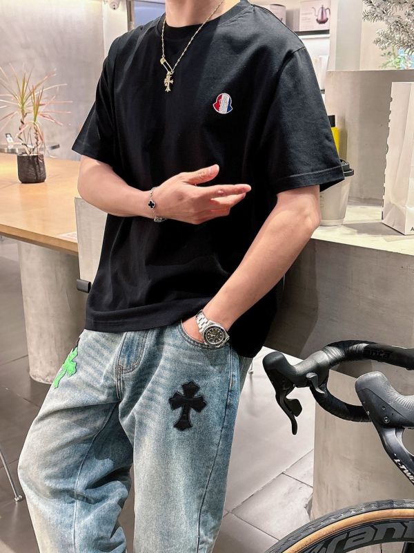 蒙口2025新款男女同款短袖T恤 