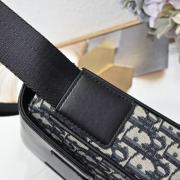 Dior Oblique印花 男士信使包 