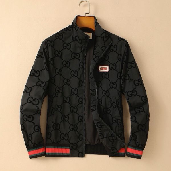 古奇 獨家專供最新春秋時尚連帽夾克 