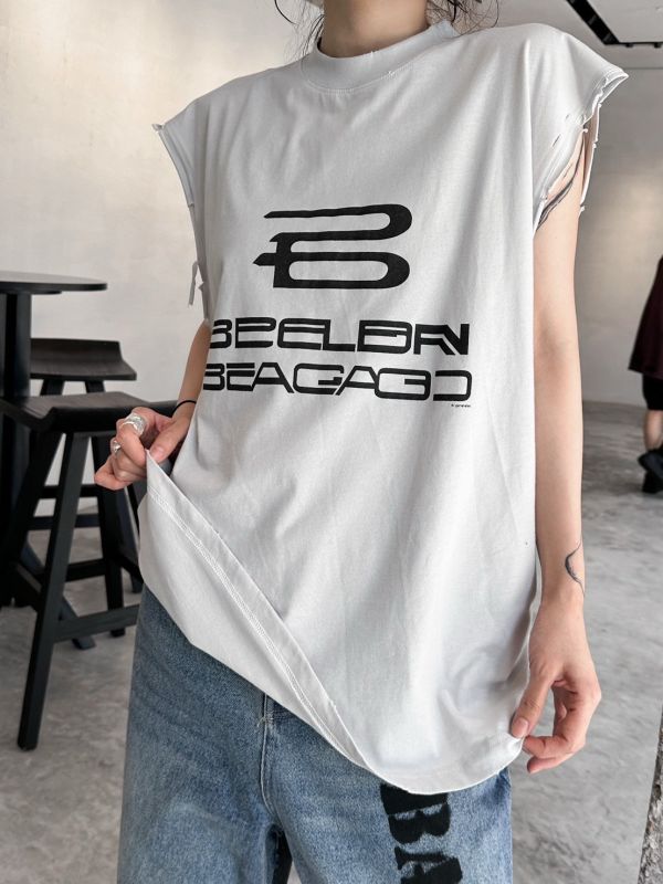 Balenciga/巴黎世家 新款坎袖背心 