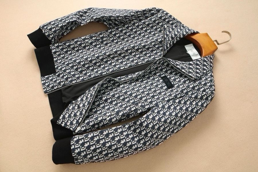 迪奧 獨家專供最新春秋時尚連帽夾克 