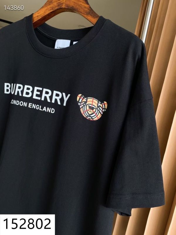 Burberry巴寶莉經典款全棉加厚短袖 