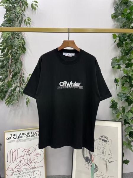 off-white  刺繡立體logo款短袖T恤 