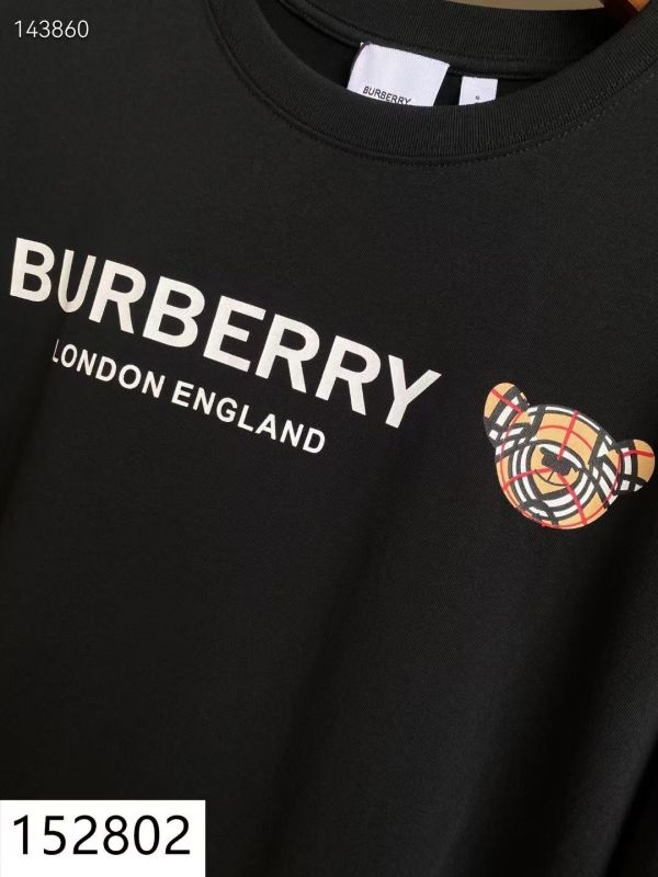 Burberry巴寶莉經典款全棉加厚短袖 