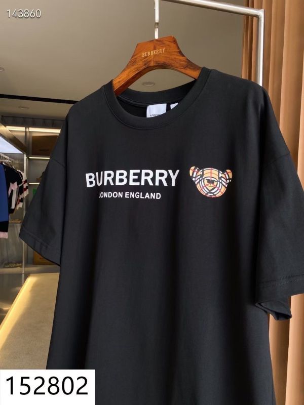 Burberry巴寶莉經典款全棉加厚短袖 