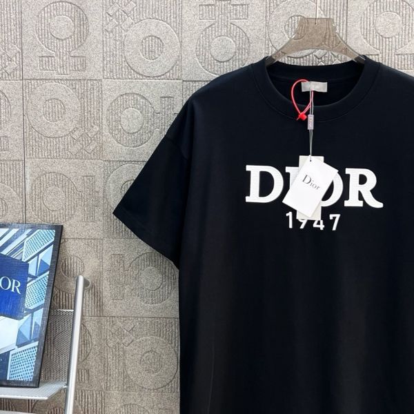 DIOR迪奧CD字母立體經典1947刺繡 