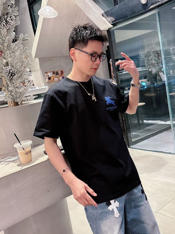 2025ssBur微標戰馬短袖T恤 