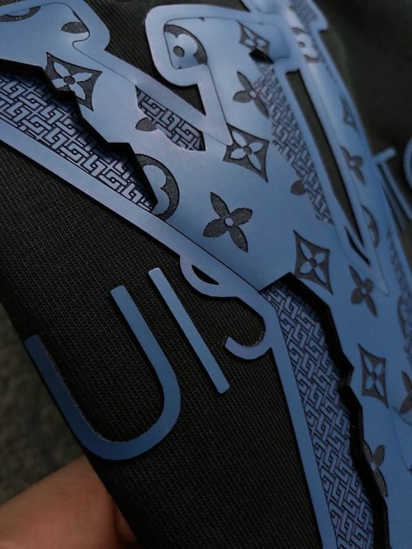 LV春夏頂級雙層膠印經典短袖 