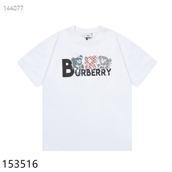 Burberry巴寶莉經典款全棉加厚短袖體恤 