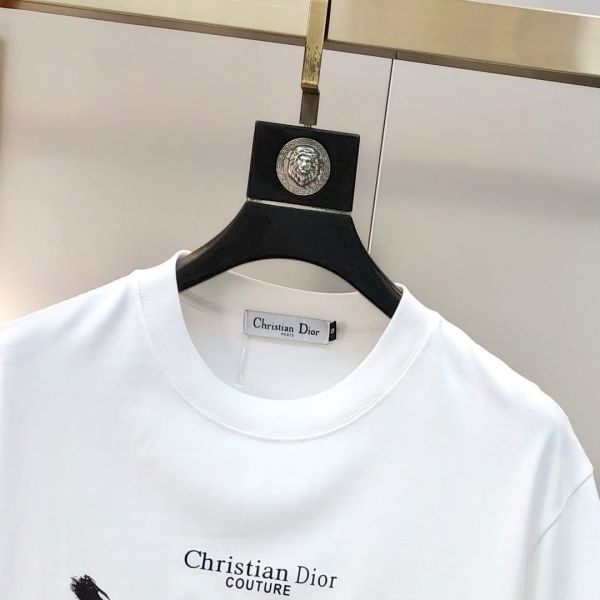 D*or 迪奧2025春夏新款原單男士圓領短袖T恤 